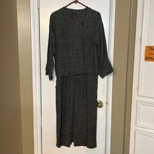 Eileen Fisher dress and jacket set